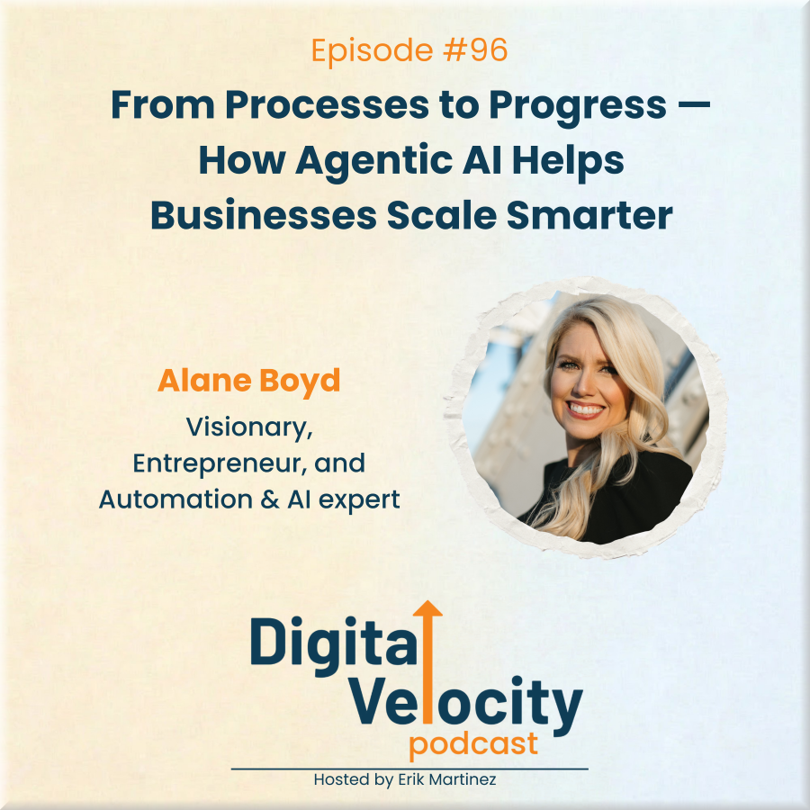 digital velocity agency episode-96-How-Agentic-AI-Helps-Businesses-Scale-Smarter-with-Alane-Boyd