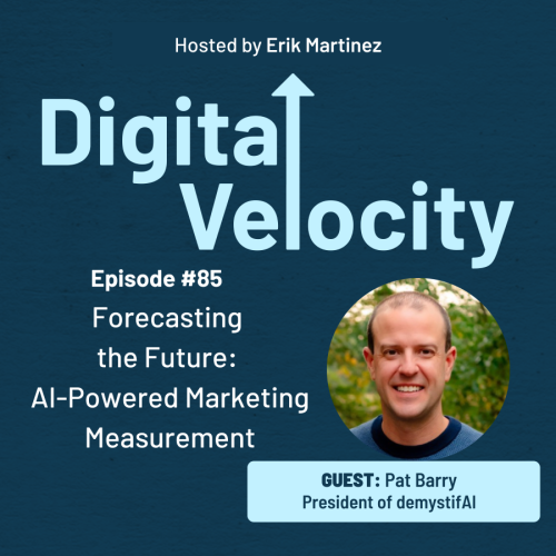 digital velocity agency /episode-85-Forecasting-the-Future-AI-Powered-Marketing-Measurement-with-Pat-Barry